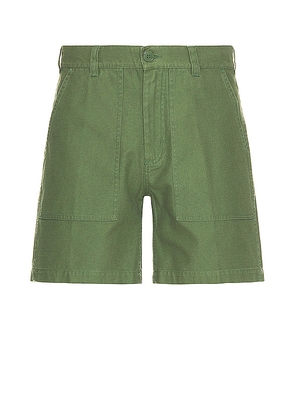 Obey Utility Short in Army. Size 32, 34, 36.