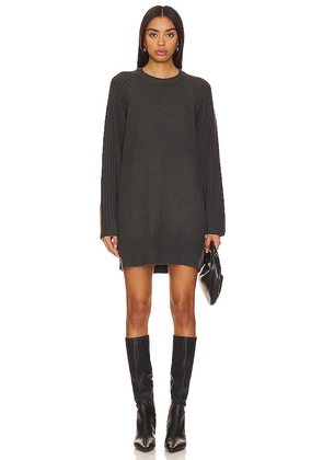 Sanctuary City Girl Sweater Dress in Charcoal. Size M, XS.