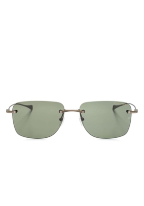 Dita Eyewear rimless square-frame sunglasses - Grey
