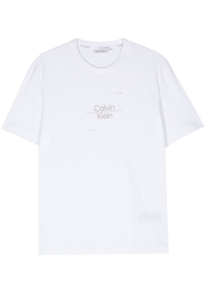 Calvin Klein logo-print T-shirt - White