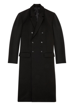 Diesel double-breasted tailored coat - Black