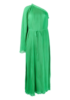 Rachel Gilbert Crio plissé-effect midi dress - Green