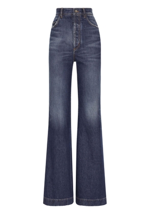 Dolce & Gabbana high-rise flared jeans - Blue