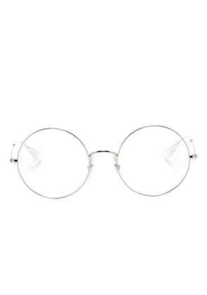 Ray-Ban Ja-Jo round-frame glasses - Silver