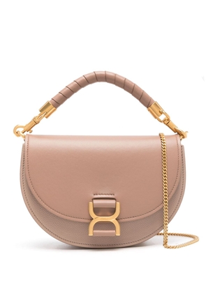 Chloé Marcie leather shoulder bag - Pink