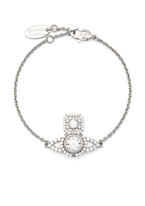 Vivienne Westwood Norabelle crystal-embellishment bracelet - Silver