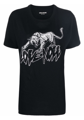 Zadig&Voltaire graphic print T-shirt - Black