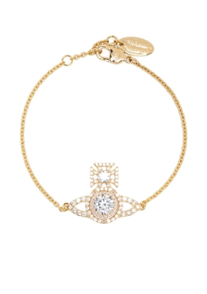 Vivienne Westwood Norabelle crystal-embellished bracelet - Gold