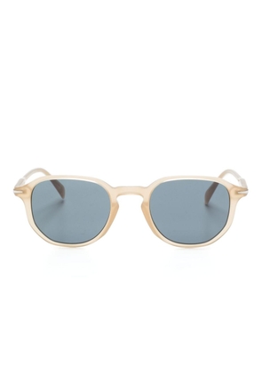 Eyewear by David Beckham Hamku geometric-frame sunglasses - Neutrals