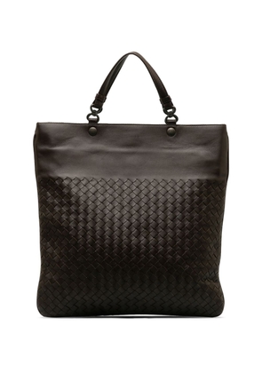 Bottega Veneta Pre-Owned 2009 Intrecciato leather tote bag - Brown