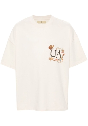 UNTITLED ARTWORKS logo-print cotton T-shirt - Neutrals