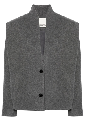 ISABEL MARANT Drogo wool-blend jacket - Grey