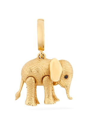 Annoushka Yellow Gold And Diamond Baby Elephant Charm