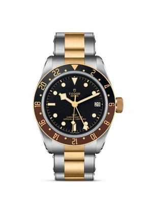 Tudor Black Bay Gmt Stainless Steel And Yellow Gold Watch 41Mm