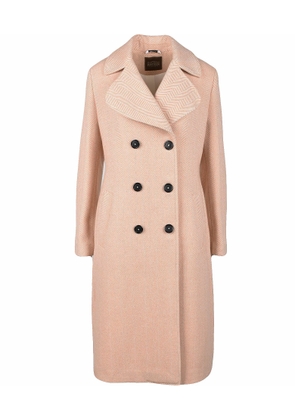Women's Salmon Pink Coat