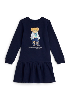 Ralph Lauren Kids Polo Bear Sweater Dress (2-6 Years)