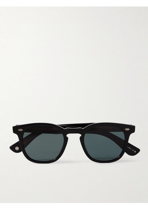 Garrett Leight California Optical - Byrne Sun Round-Frame Tortoiseshell Acetate Sunglasses - Men - Black