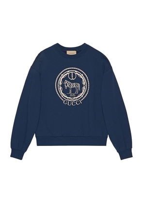 Gucci Cotton Logo Sweatshirt