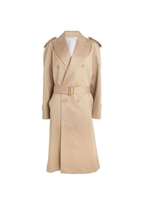Carven Wool Oversized Trench Coat