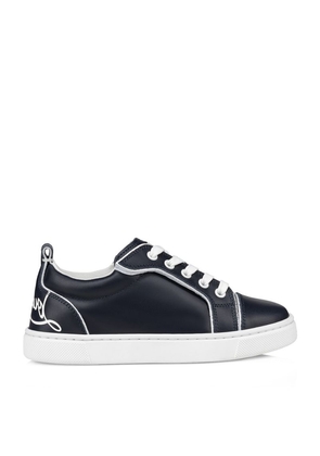 Christian Louboutin Kids Funnyto Leather Low-Top Sneakers