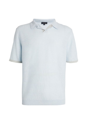 Sease Linen-Cotton Polo Shirt
