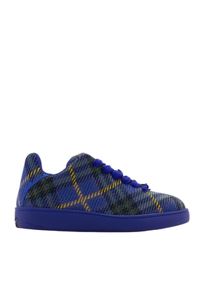 Burberry Check-Knit Box Sneakers