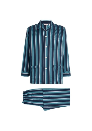 Derek Rose Classic Stripe Pyjama Set