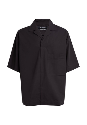 Jacquemus Cotton Box-Fit Short-Sleeve Shirt