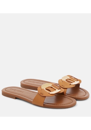 See By Chloé Chany leather slides