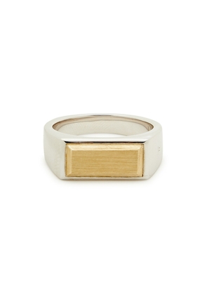 Tom Wood Peaky Sterling Silver Ring - Gold
