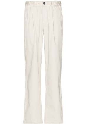 SATURDAYS NYC George Lightweight Cotton Trouser in Pumice Stone - Grey. Size XL/1X (also in ).