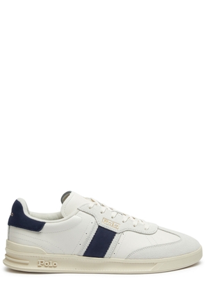 Polo Ralph Lauren Heritage Aera Panelled Leather Sneakers - White - 45 (IT45 / UK11)