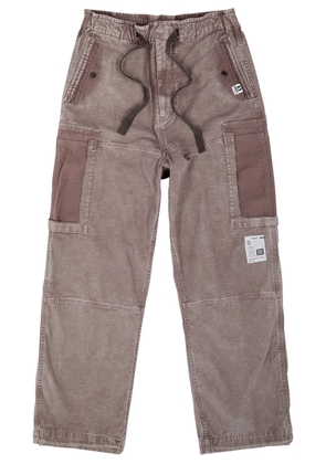 Maison mihara yasuhiro Faded Cotton Cargo Trousers - Grey - 46 (IT46 / S)