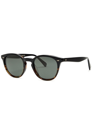 Oliver Peoples Desmon Sun Round-frame Sunglasses - Black