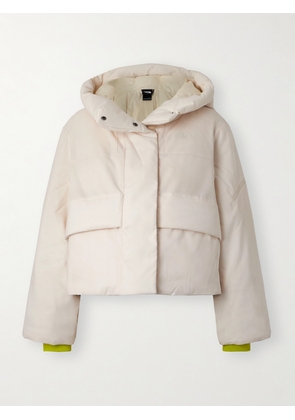 The North Face - Swing Hooded Ripstop Down Jacket - White - x small,small,medium,large,x large,xx large