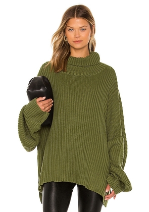 LBLC The Label Casey Sweater in Green. Size XS.