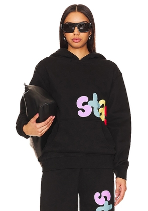Stay Cool Bubble Hoodie in Black. Size M, XL/1X.