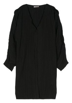 By Malene Birger Dielle plissé midi dress - Black