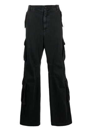 Dolce & Gabbana straight-leg cargo jeans - Black