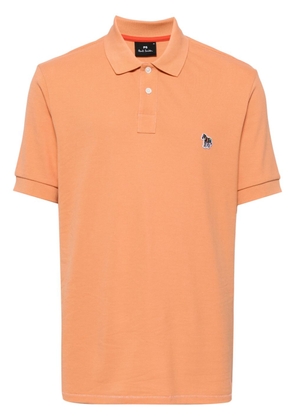 PS Paul Smith logo-appliqué polo shirt - Orange