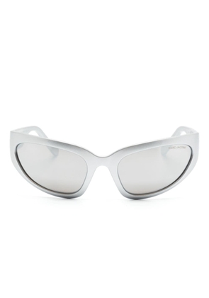 Marc Jacobs Eyewear The Bold Logo biker-frame sunglasses - Grey