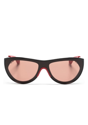 Bottega Veneta Eyewear cat-eye frame tinted sunglasses - Black
