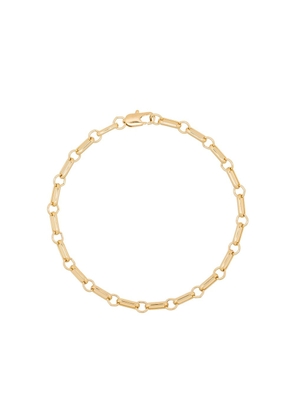 Laura Lombardi gold-plated bar chain anklet
