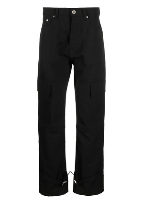 Off-White Wave Off buckle-detail cargo pants - Black