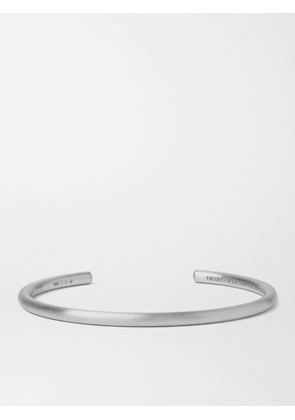 Le Gramme - Le 15 Brushed Sterling Silver Cuff - Men - Silver - M