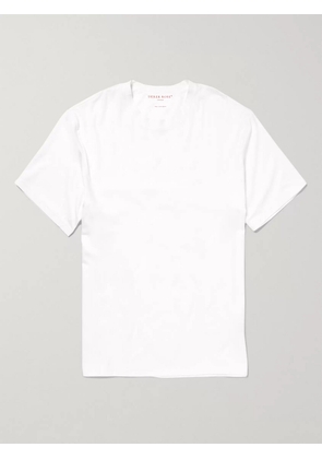 Derek Rose - Basel Stretch Micro Modal Jersey T-Shirt - Men - White - S