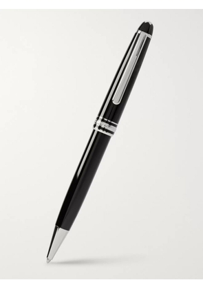 Montblanc - Meisterstück Classique Resin and Platinum-Plated Ballpoint Pen - Men - Black