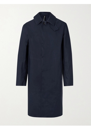 Mackintosh - Oxford Bonded Cotton Trench Coat - Men - Blue - UK/US 36