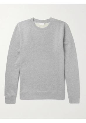 Sunspel - Brushed Loopback Cotton-Jersey Sweatshirt - Men - Gray - S