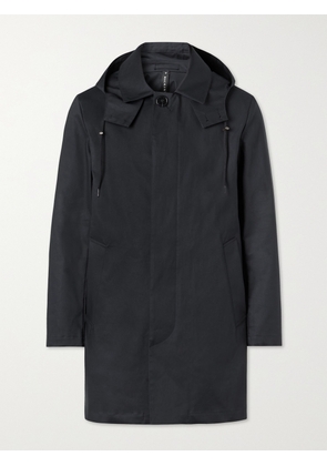 Mackintosh - Cambridge Bonded Cotton Hooded Trench Coat - Men - Black - UK/US 36